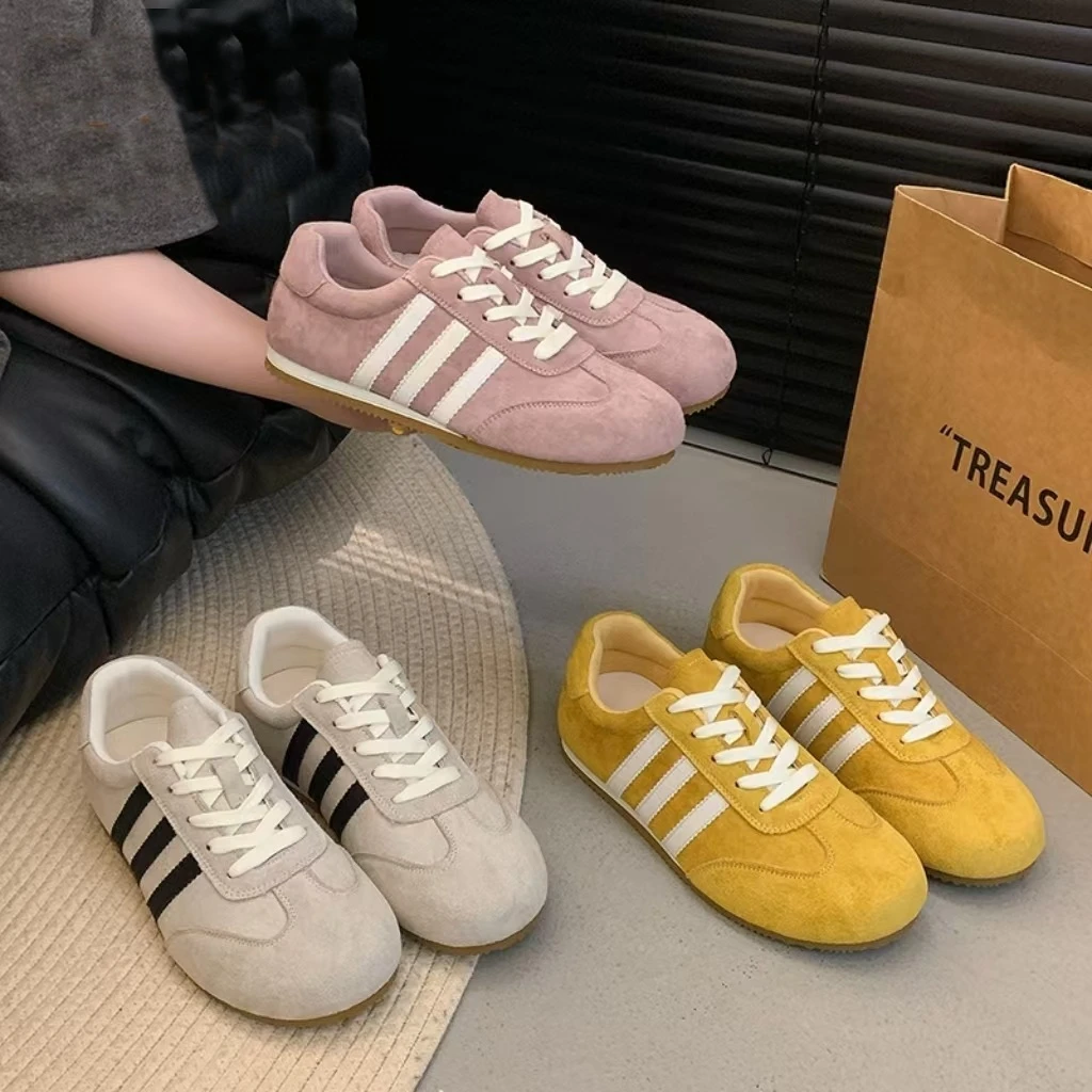 【新疆顺丰包邮】2025拼色百搭厚底休闲运动鞋彩色阿甘鞋0011