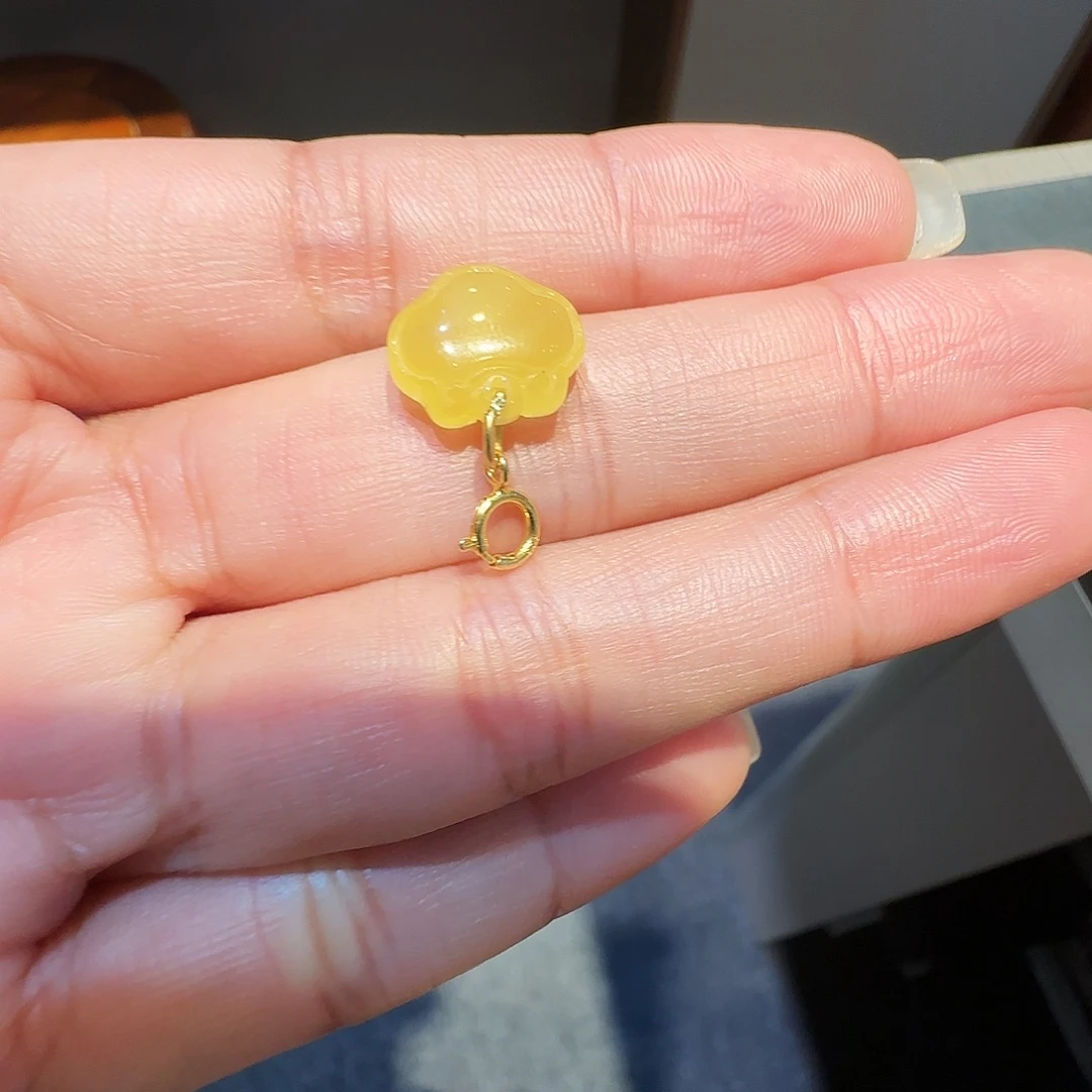 琥珀银S925镶嵌珠宝奇石