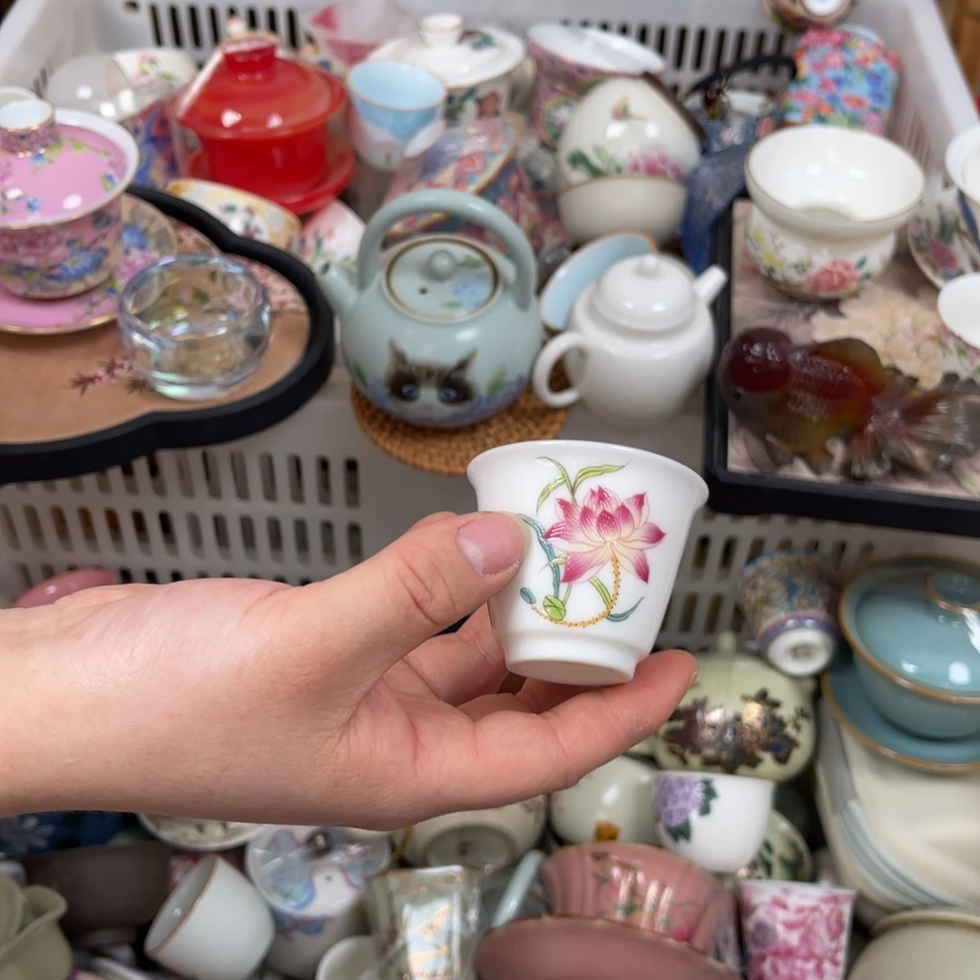 瓷片陶瓷茶具家用配件