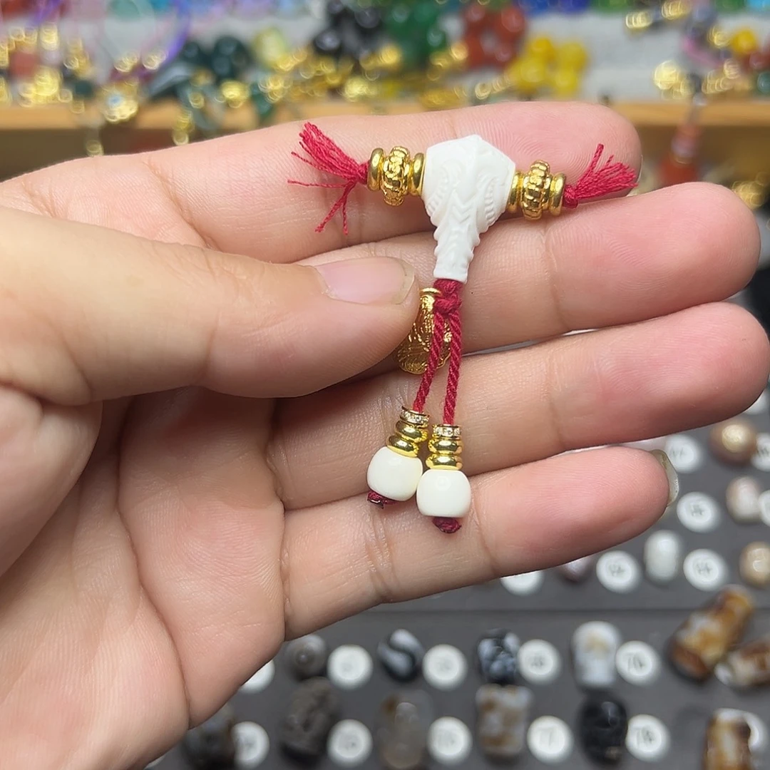 鹿骨其他三通弟子珠一套