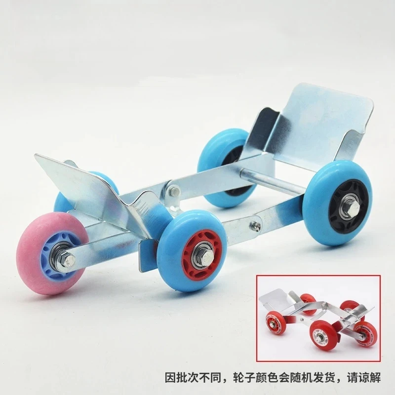 电动车拖车器瘪胎辅助轮助推器电瓶车必备神器电动摩托爆胎助自救