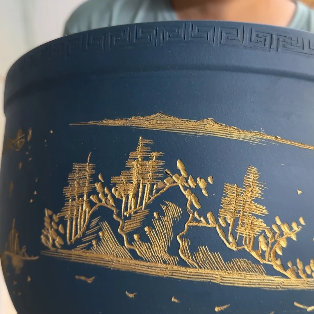 紫砂花盆口径30.20口径