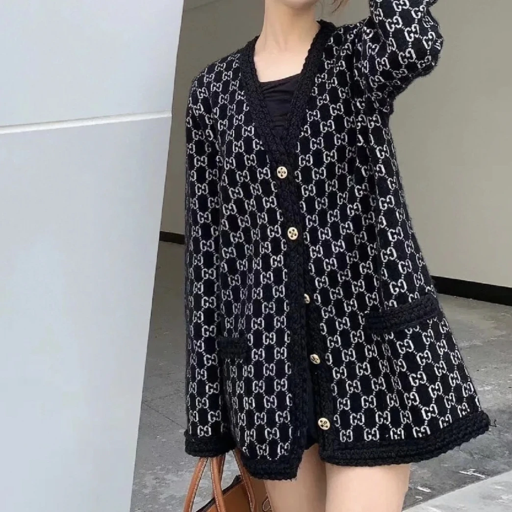 未使用 GUCCI/古驰 黑色满印logo外套 644570 XKBN1 13696923