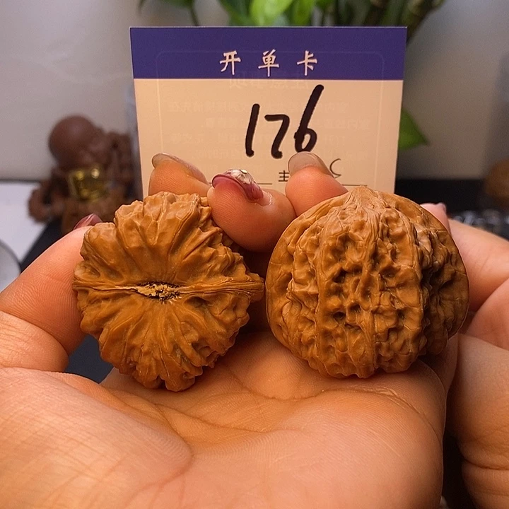 吊坠桃核凹底43无刀痕s