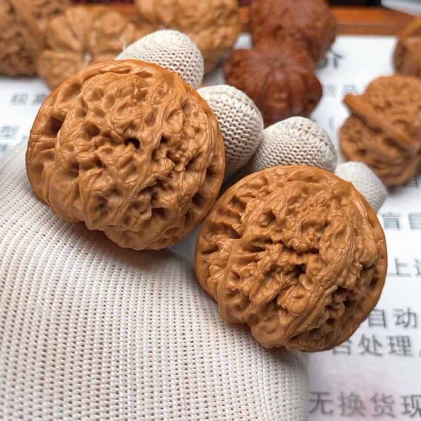 【闪购商品】把件文玩核桃32粗筋