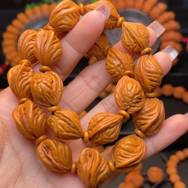 桃核手串天*多生命手持（6号链接）