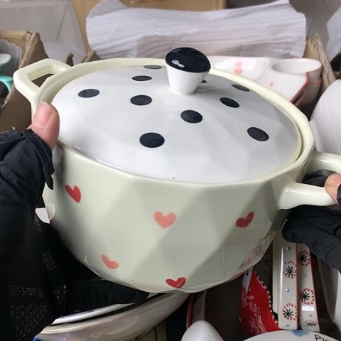 盘陶瓷制品满25拼单发货默认微瑕