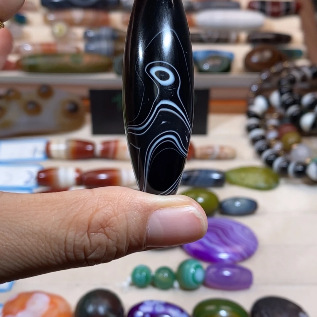 玛瑙/玉髓颈饰合金水***源