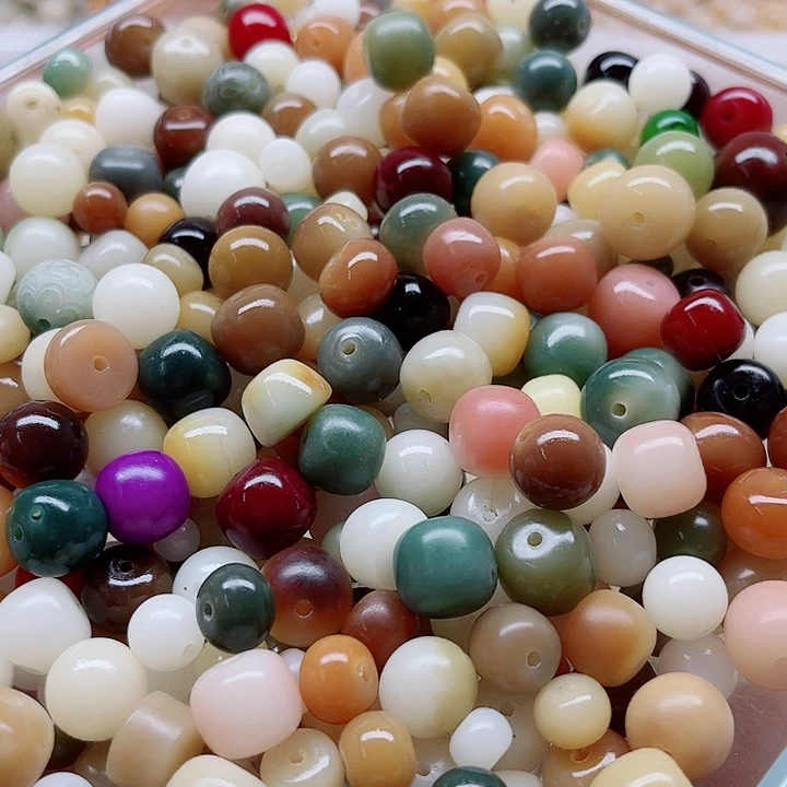 白玉菩提吊坠瑕疵混珠200颗卡灯牌宠200颗