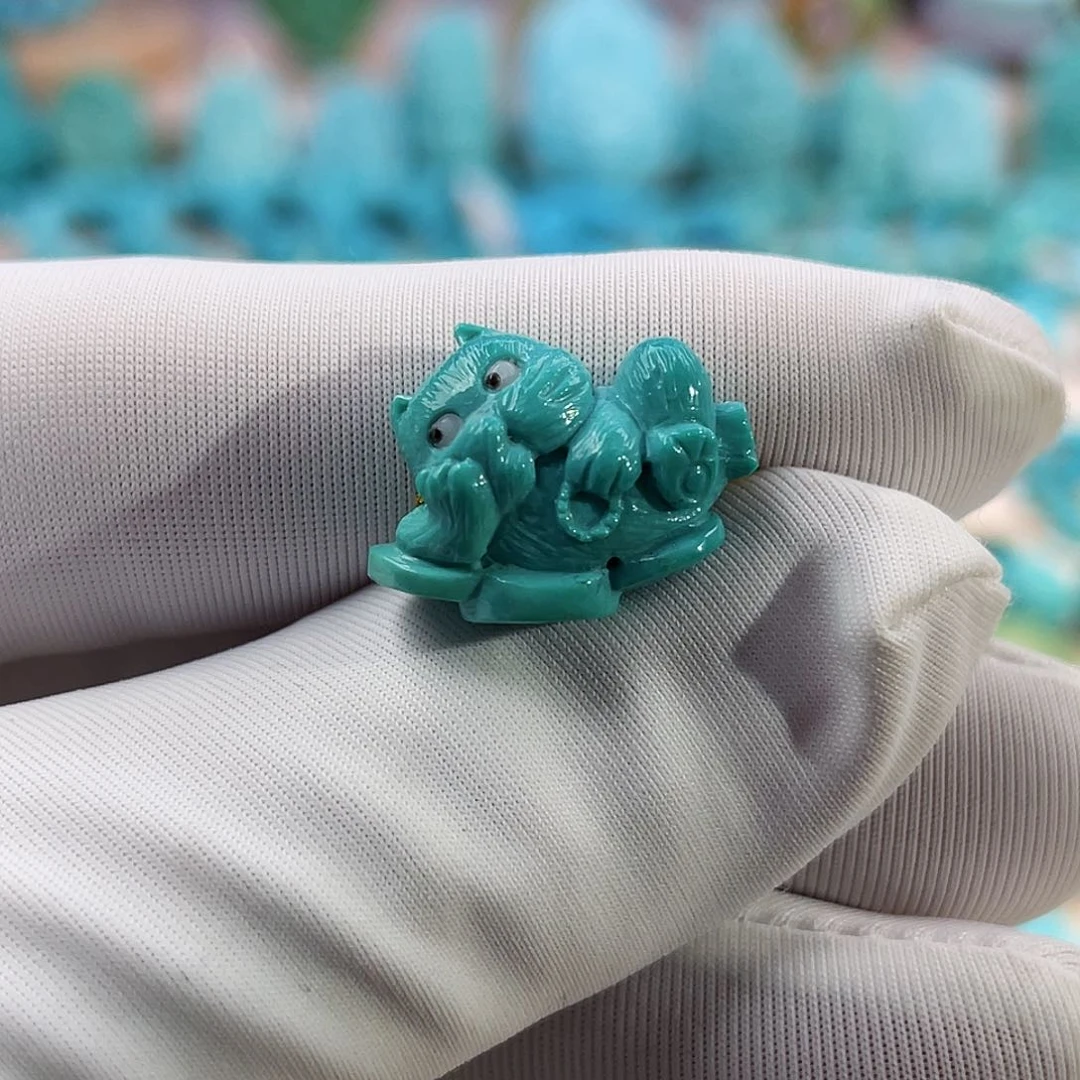 绿松石珠宝奇石未镶嵌