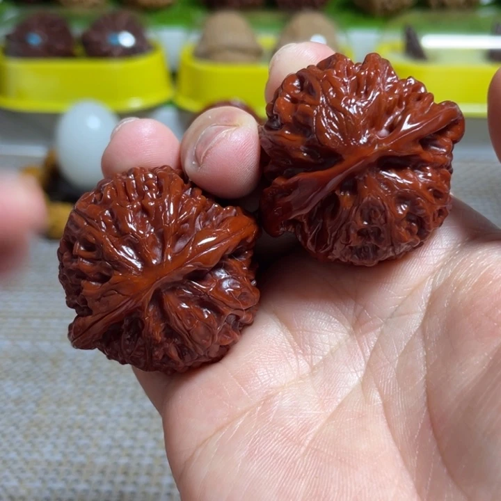 文玩核桃把件41宫灯