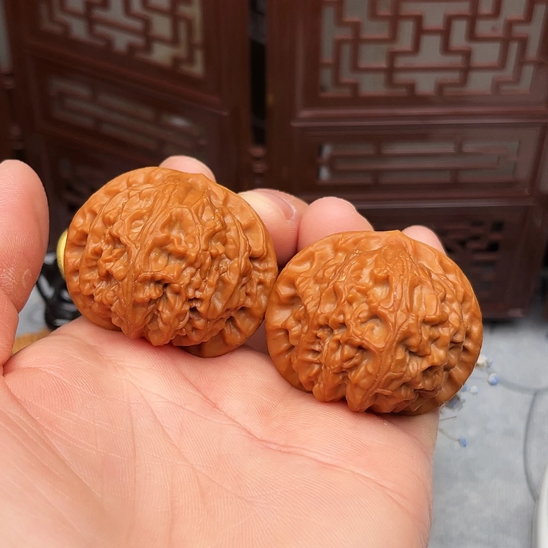 文玩核桃把件宫灯