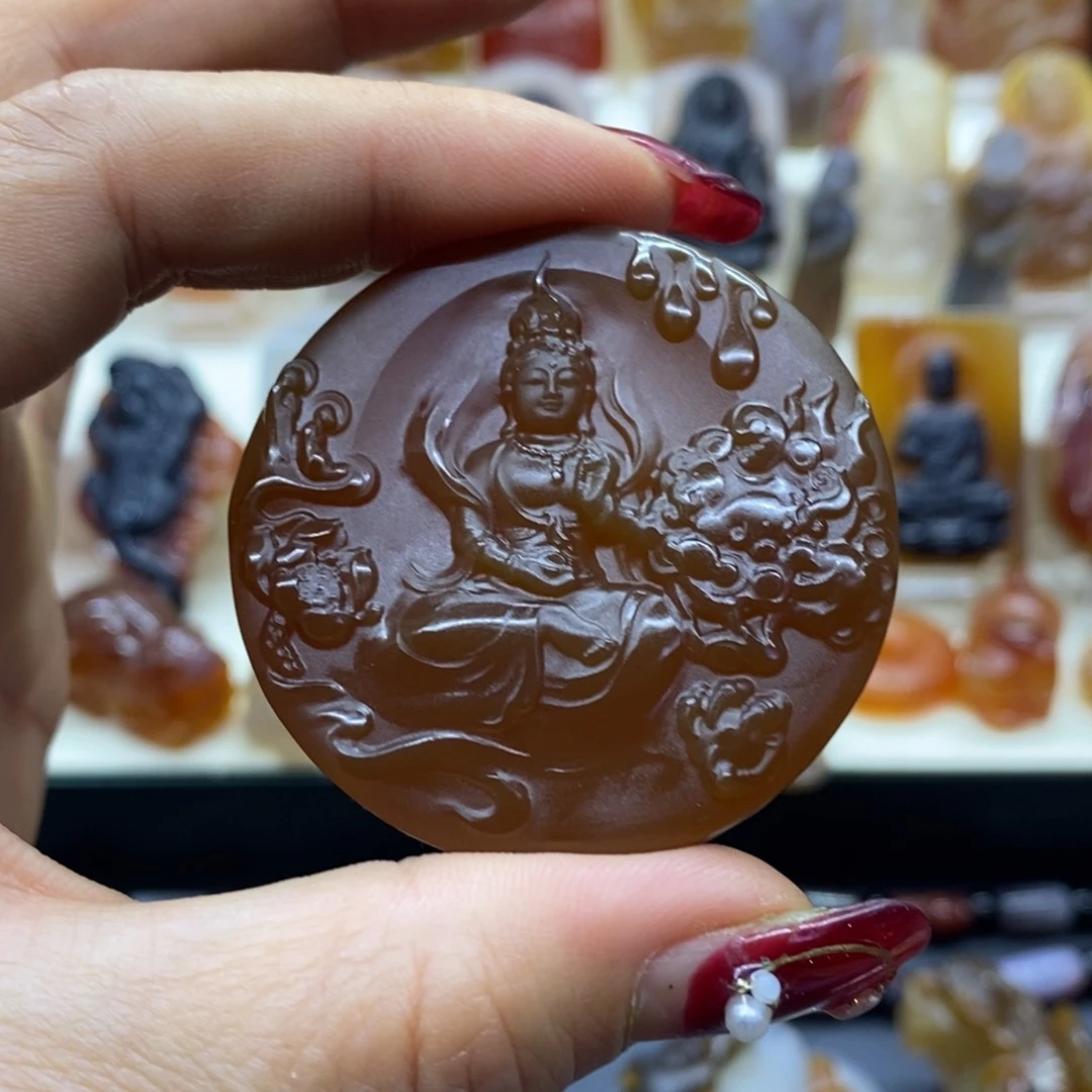 未镶嵌吊坠(赠链)玛瑙/玉髓杯*水吊坠