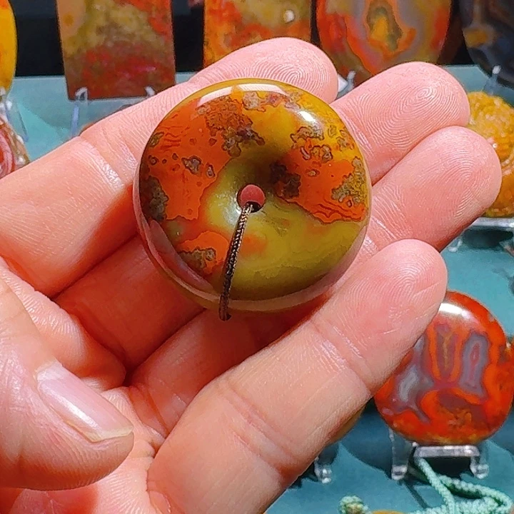 未镶嵌玛瑙/玉髓珠宝半成品