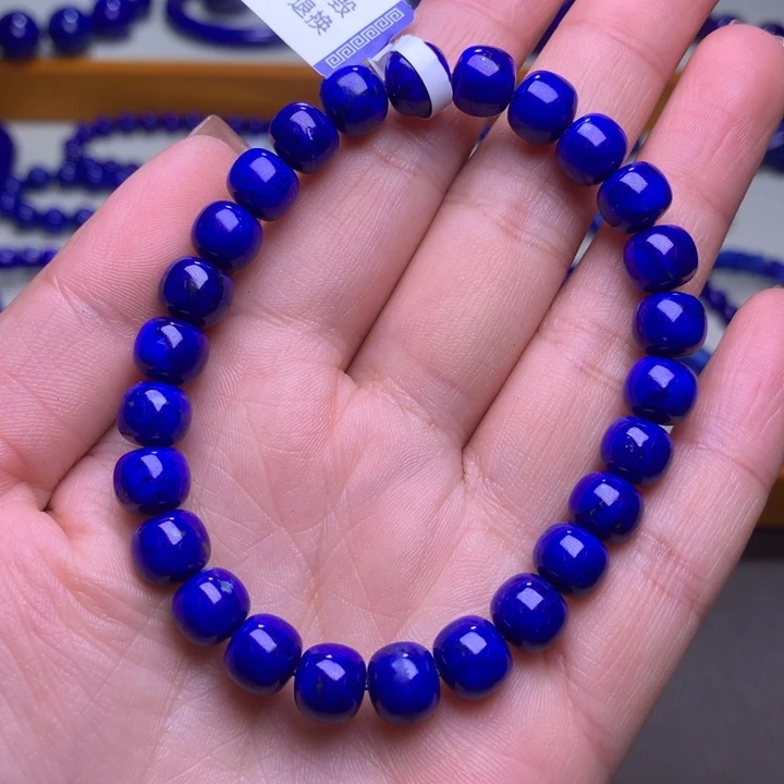 青金石手链未镶嵌T****e8mm老型2114