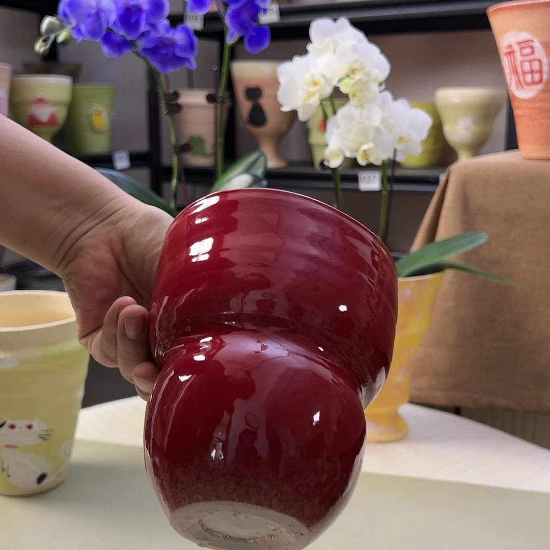 景德镇陶瓷口11高13无孔口不圆