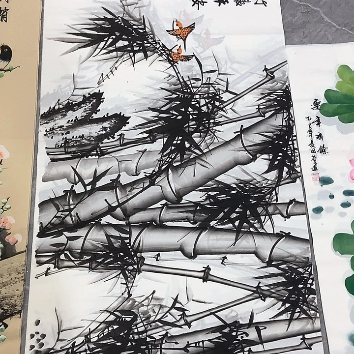 小周画廊的直播间