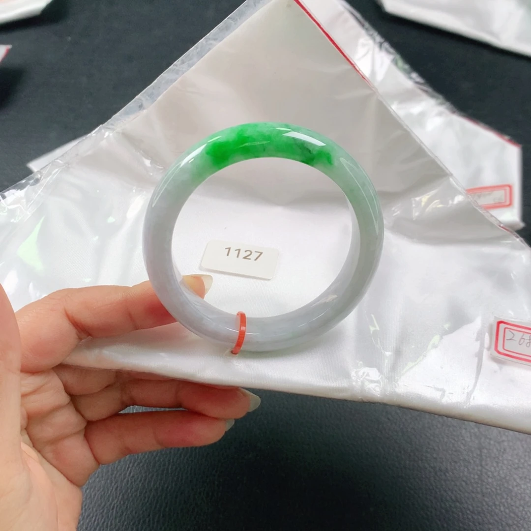 未镶嵌手镯翡翠03。
