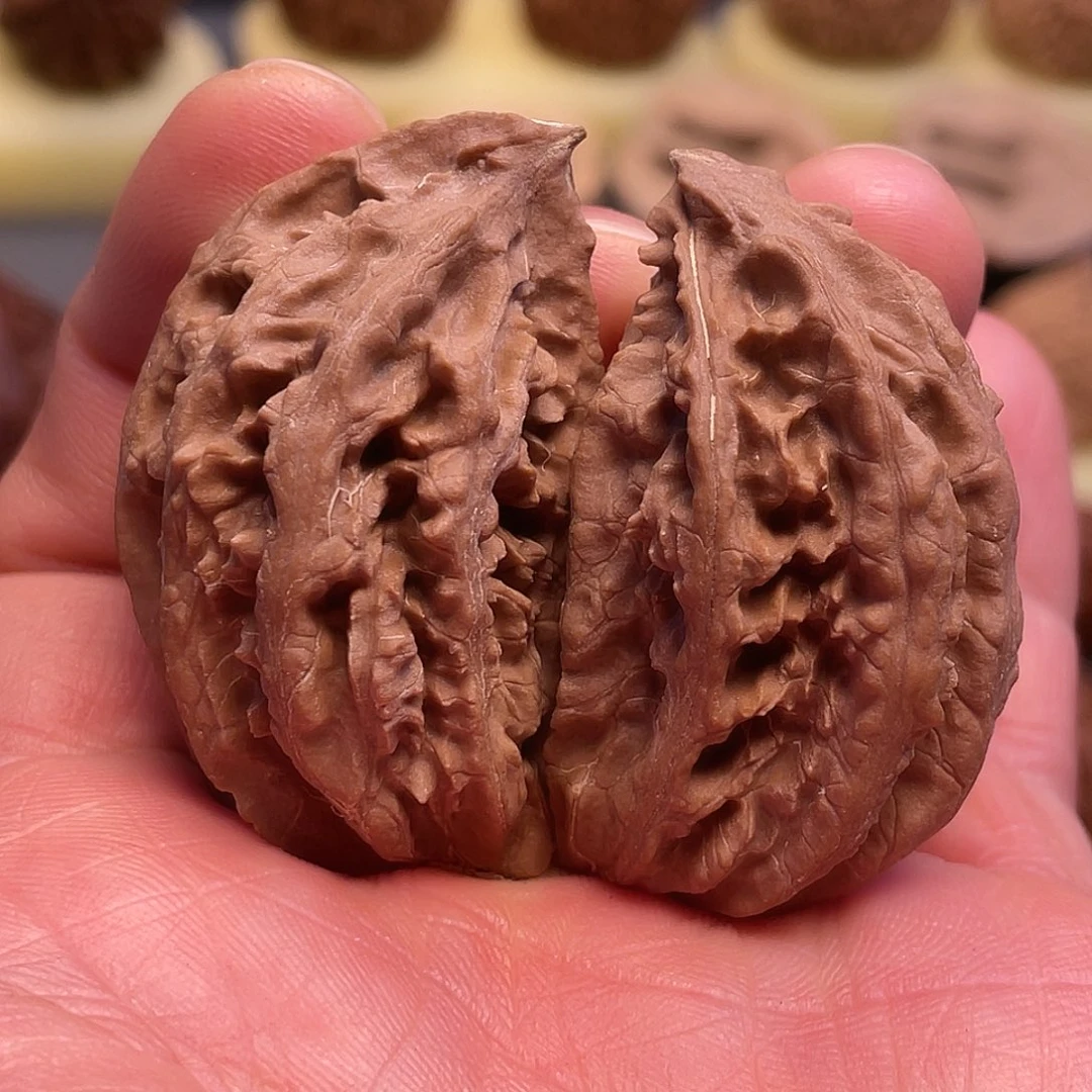 吊坠猴头核桃半壁秋子文玩核桃20号