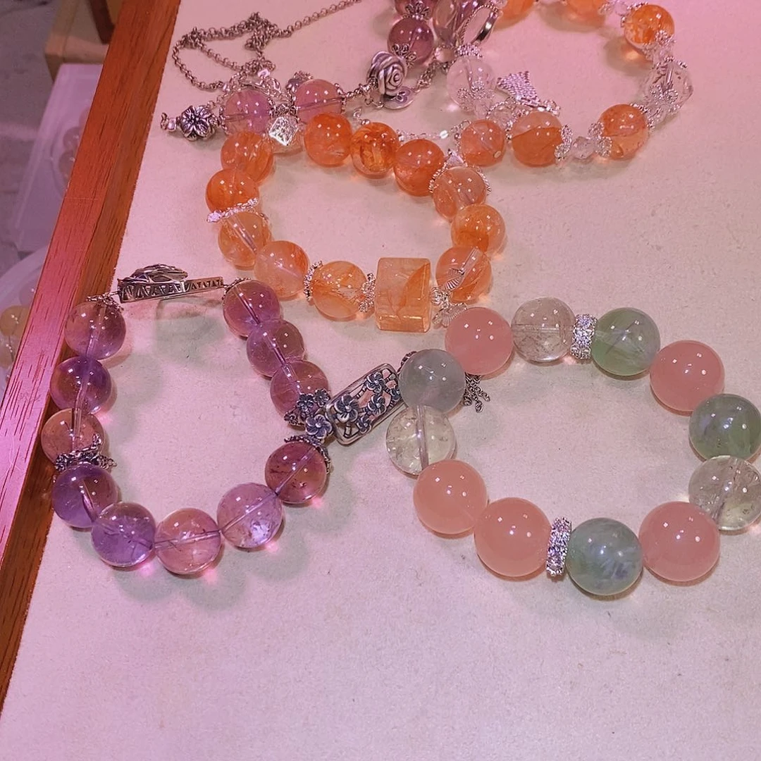 欢***好水晶手链未镶嵌差价