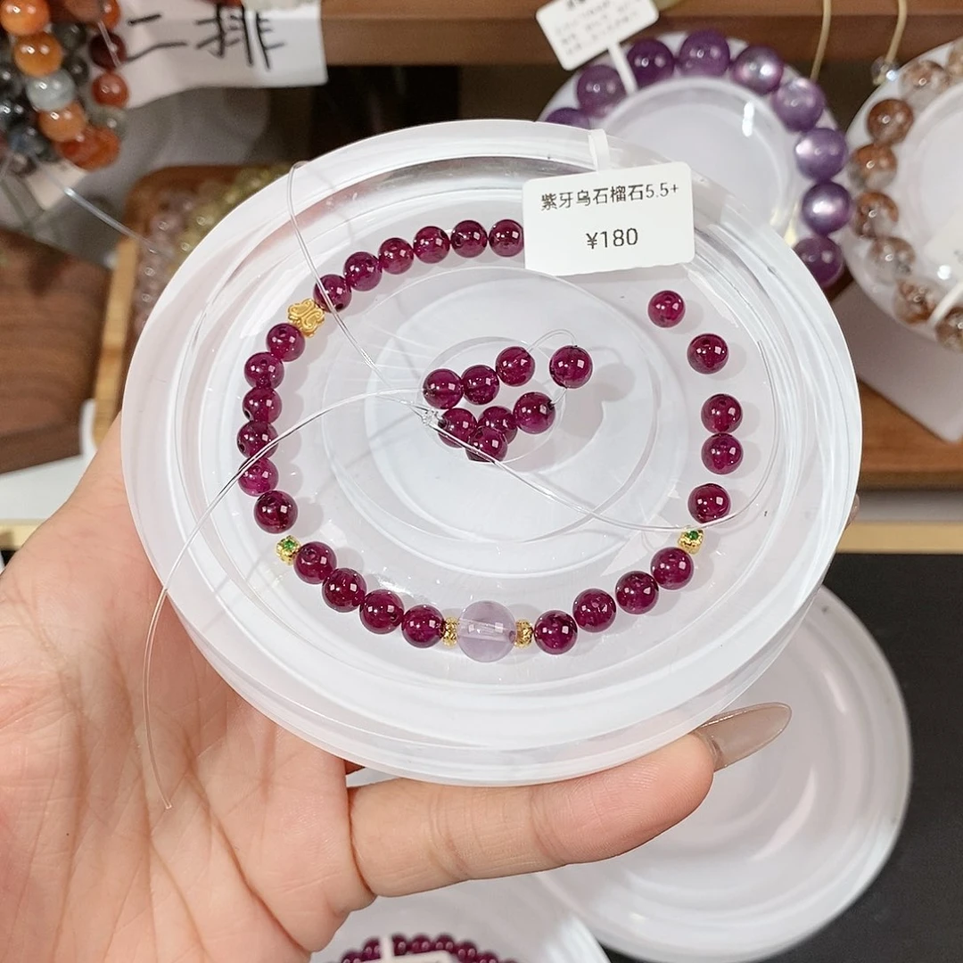 水晶手链未镶嵌b****囧13整多留