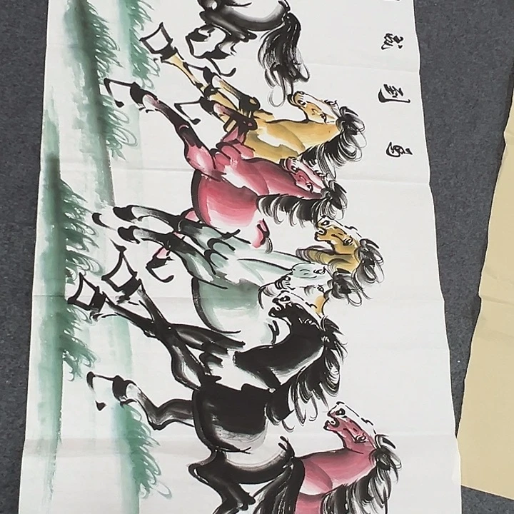 竖款晚上好呀！山水作品欣赏吧……