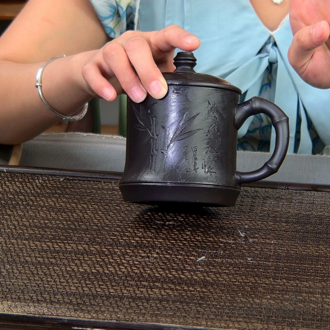 【闪购商品】茶杯紫砂高货放漏