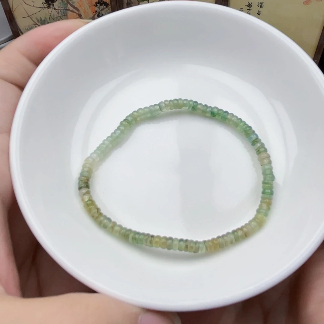 未镶嵌手链翡翠手串