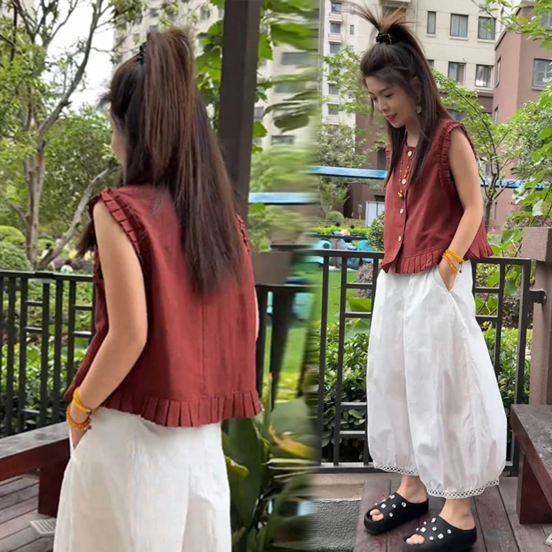 2025年潮流夏季时尚新款好看简约松弛感日常通勤休闲百搭女士套装