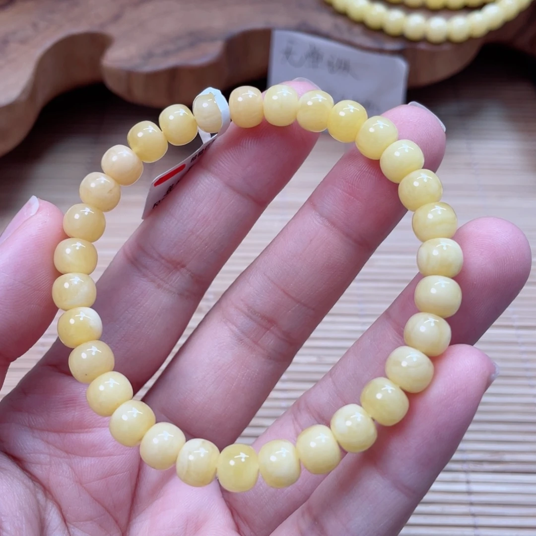 蜜蜡未镶嵌手串蜜蜡