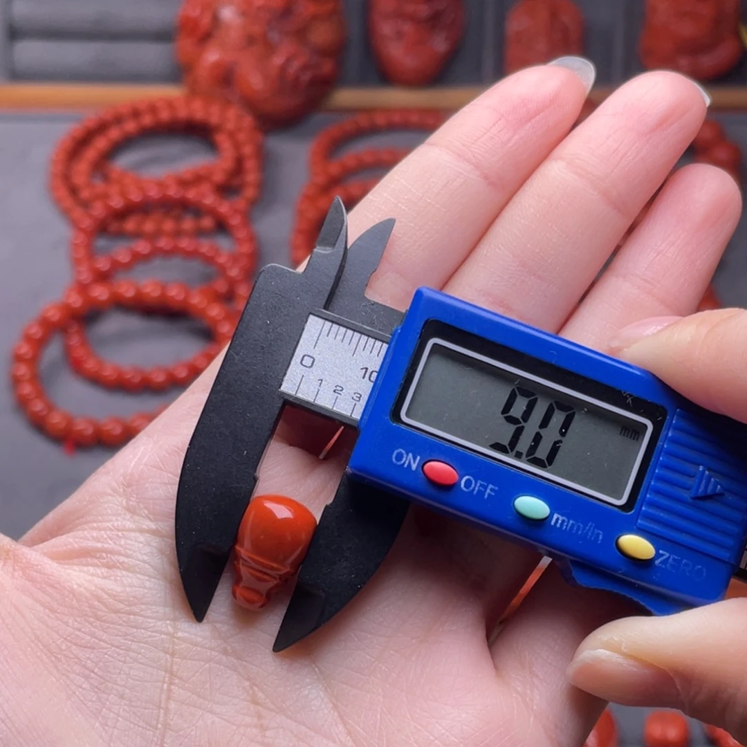 半***空南红玛瑙未镶嵌配饰