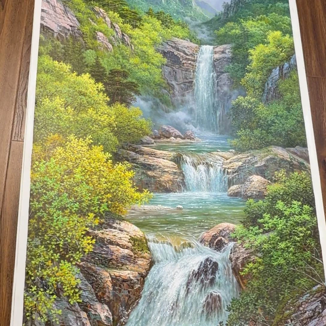 油画不是因为自己喜欢他而