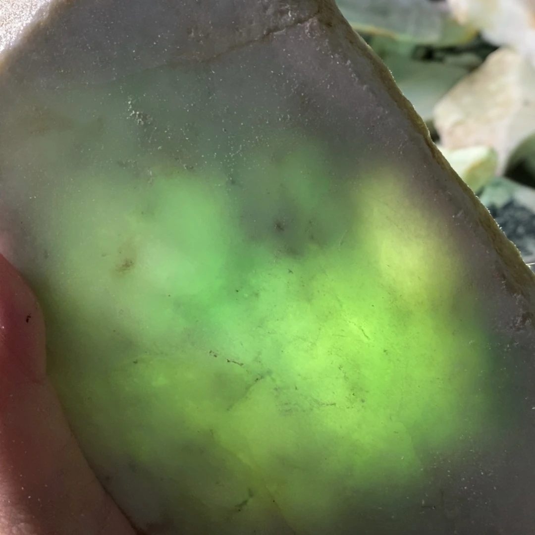 颈饰未镶嵌翡翠天然翡翠