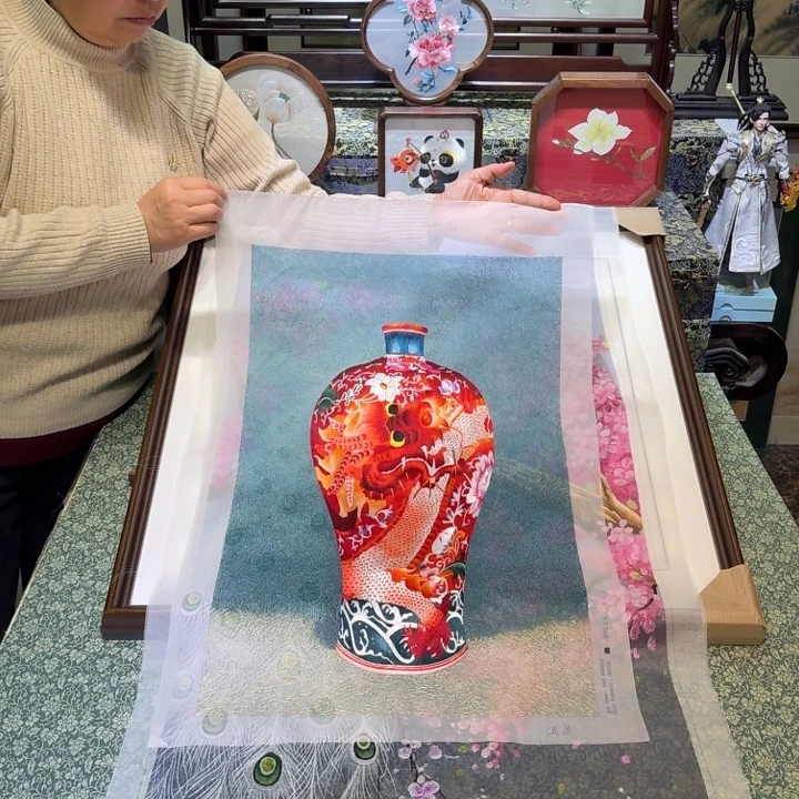 刺绣手工苏绣工艺