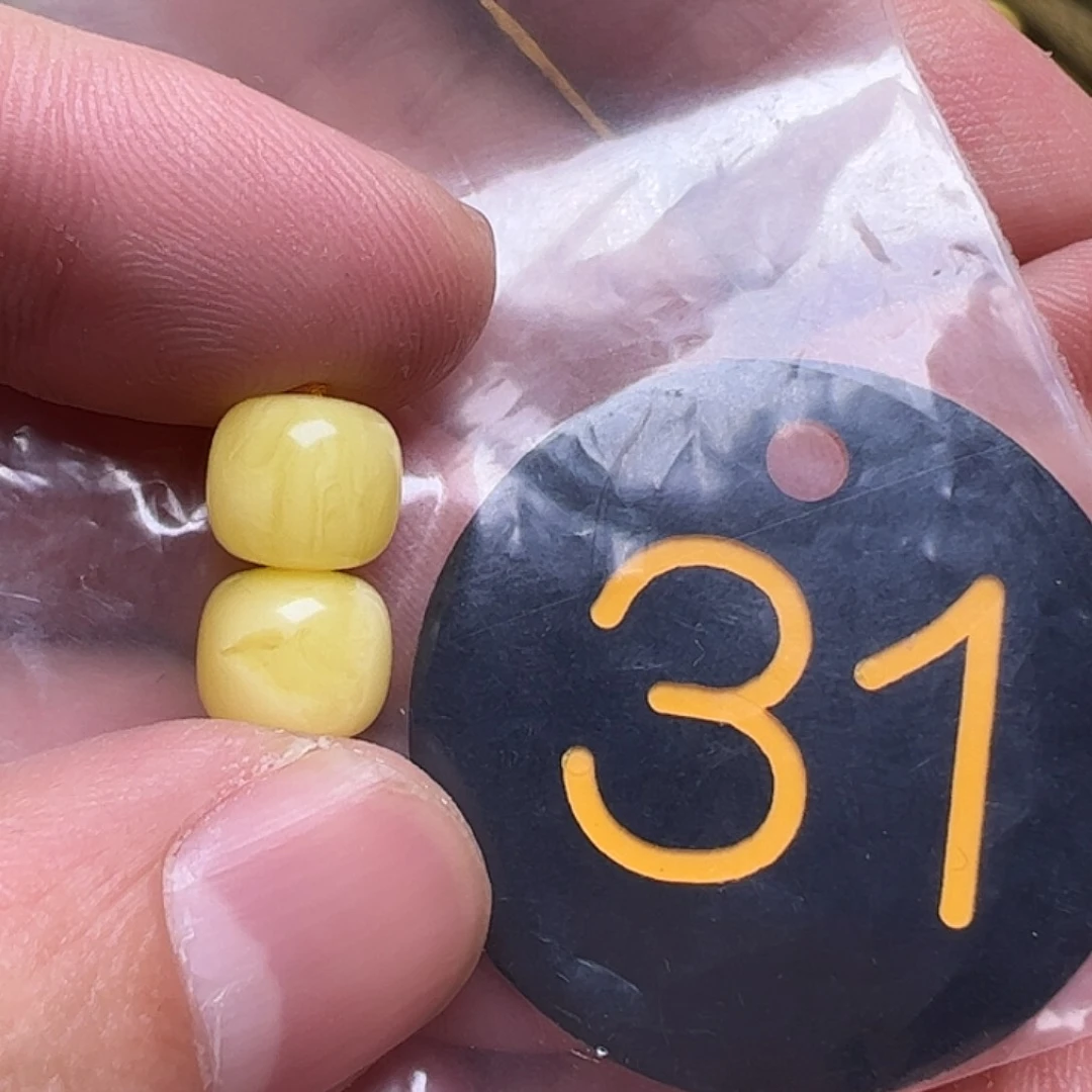 蜜蜡未镶嵌珠宝奇石9mm