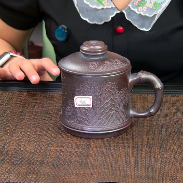 茶杯紫砂高货放漏