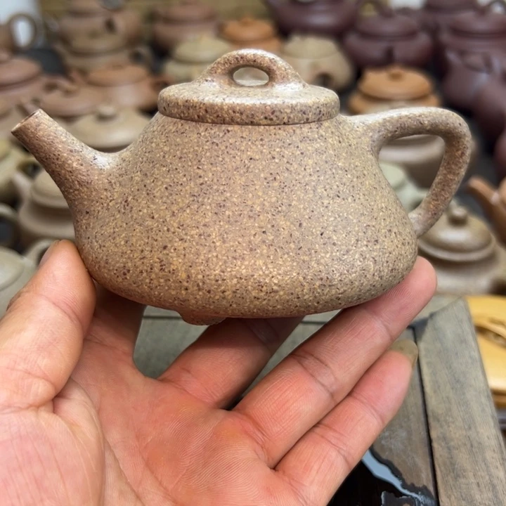 茶壶紫砂青降坡泥料