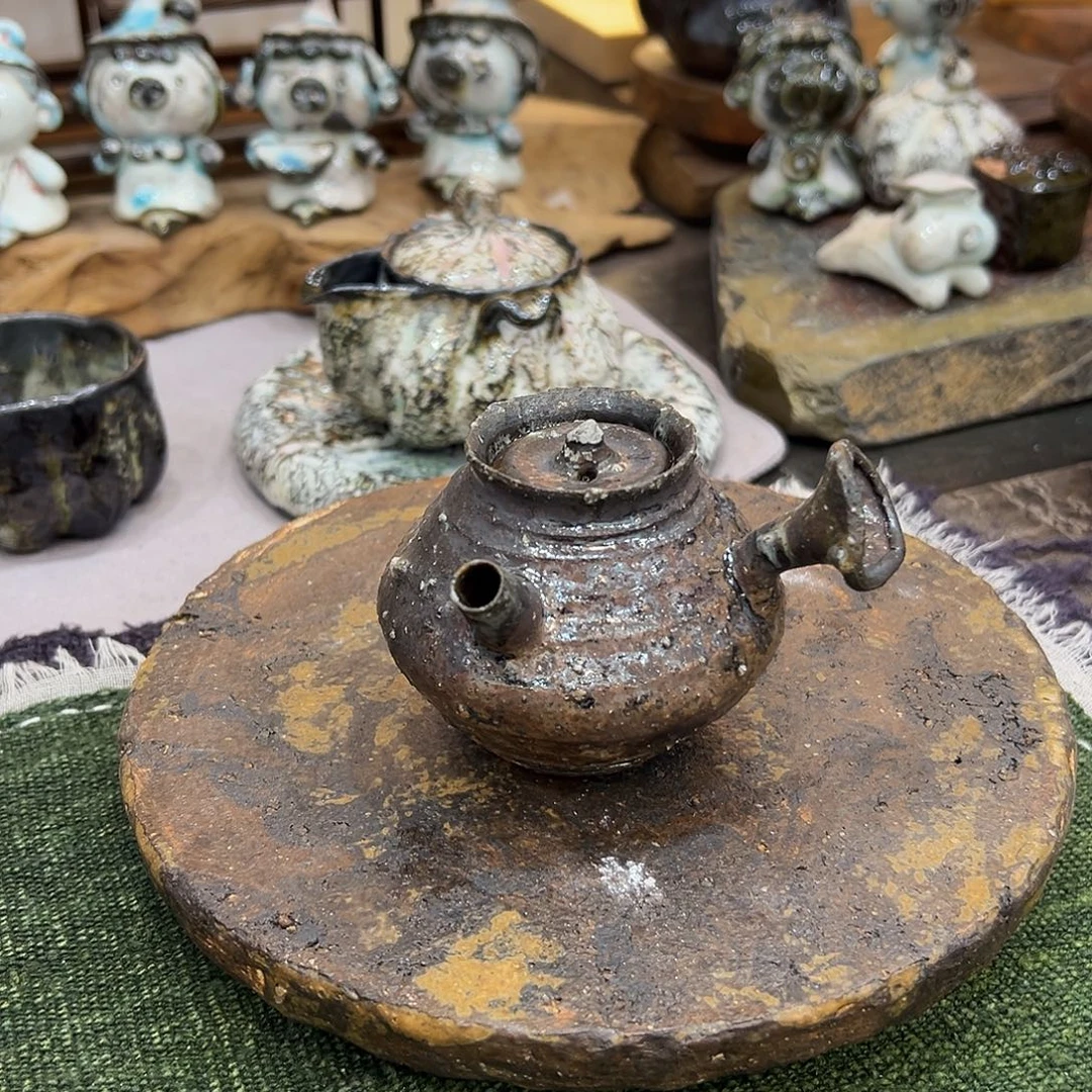 阿***布景德镇手工手作裸烧陶瓷