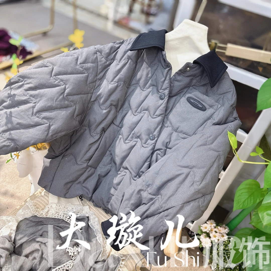 【诗蔓】2005冬季新款时尚百搭保暖羽绒服