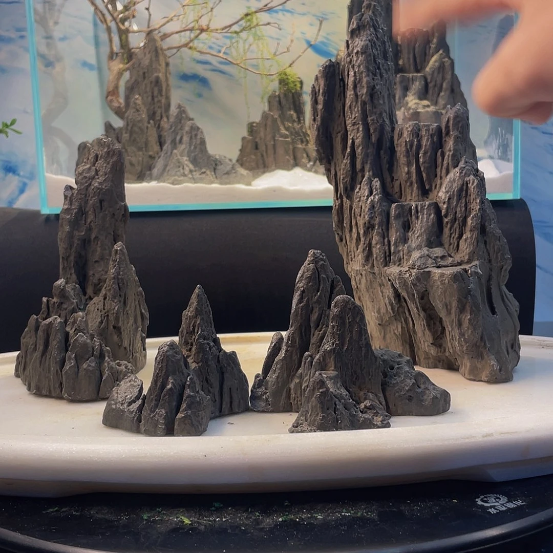 盆景鱼缸造景造景