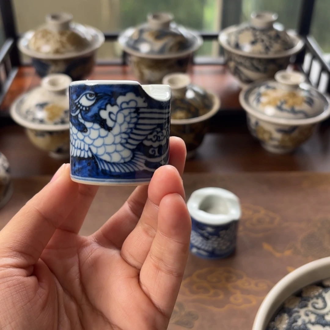 摆件景德镇手绘茶器