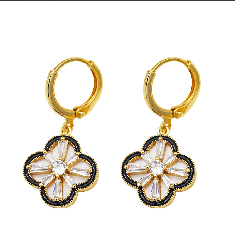 合金耳饰 镀K金设计师款时尚轻奢耳饰（5.2.2）~2019