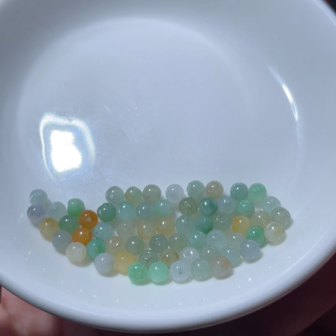 翡翠散珠小米珠随机发60