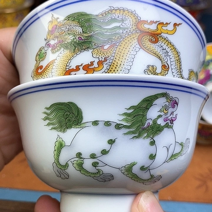 景德镇陶瓷藏式茶碗