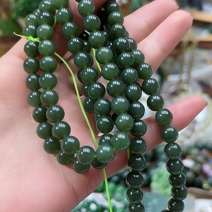 和田玉颈饰未镶嵌5