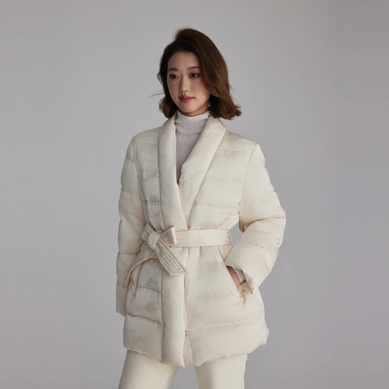 OBEG欧碧倩月光新中式羽绒服50484559