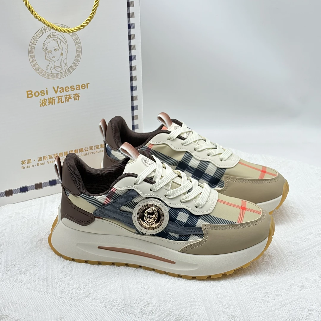 【万象撤柜】Bosi Vaesacr波斯瓦萨奇透气轻奢时尚百搭阿帕女鞋