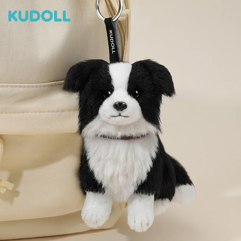 KUDOLL库岛玩偶16型人格MBTI边牧仿真毛绒挂件包挂玩偶装饰礼物