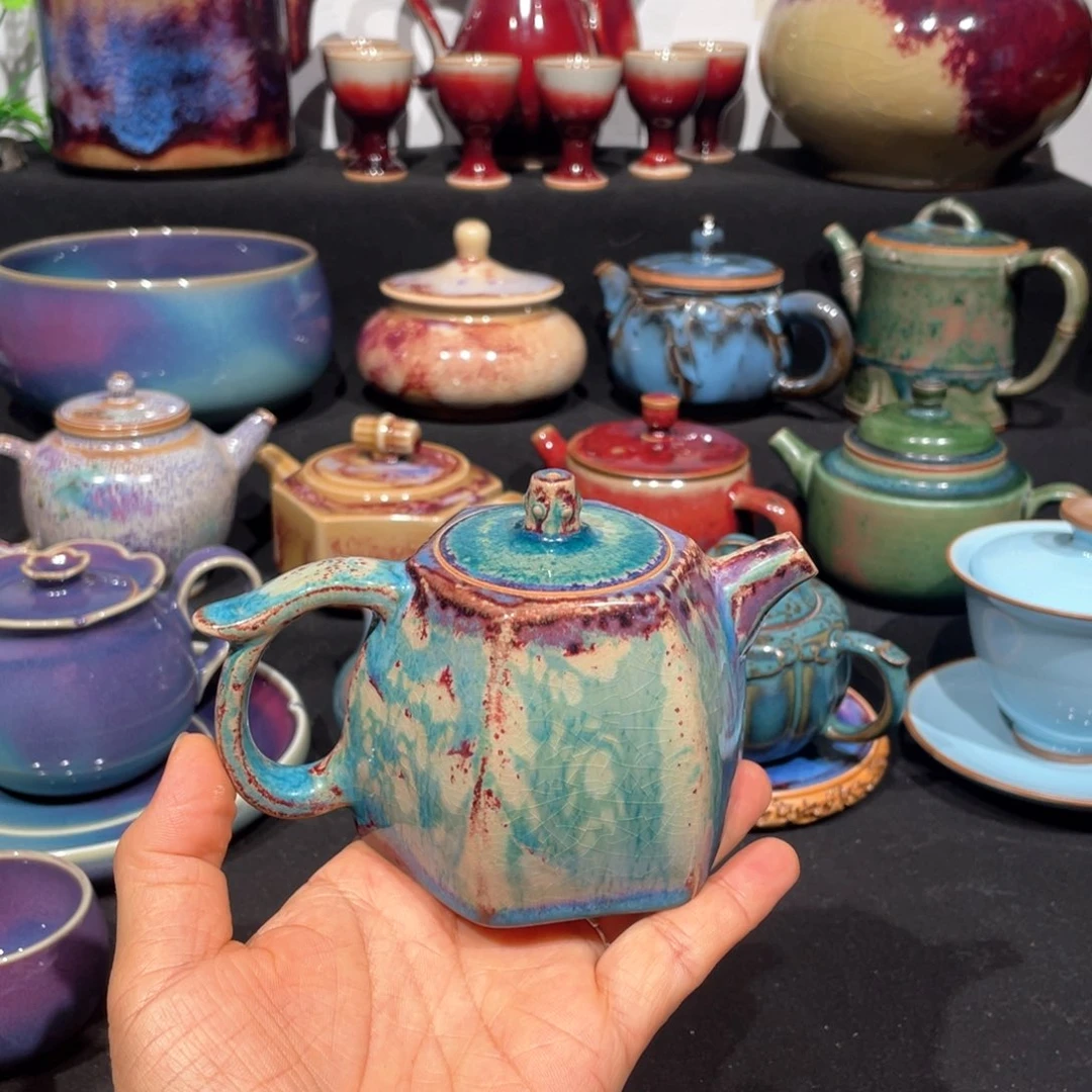 中国神后钧瓷茶器