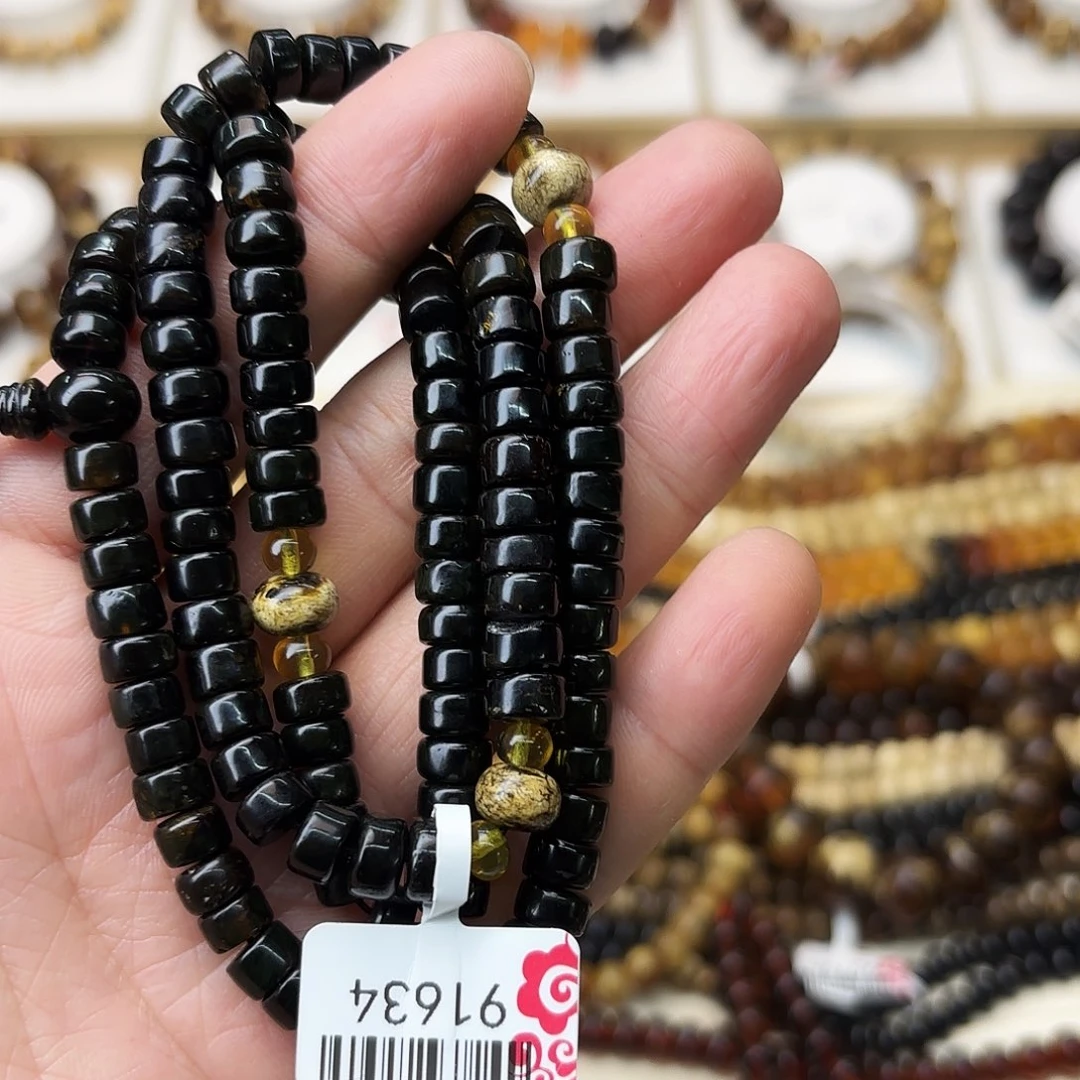 琥珀未镶嵌裸石七91634